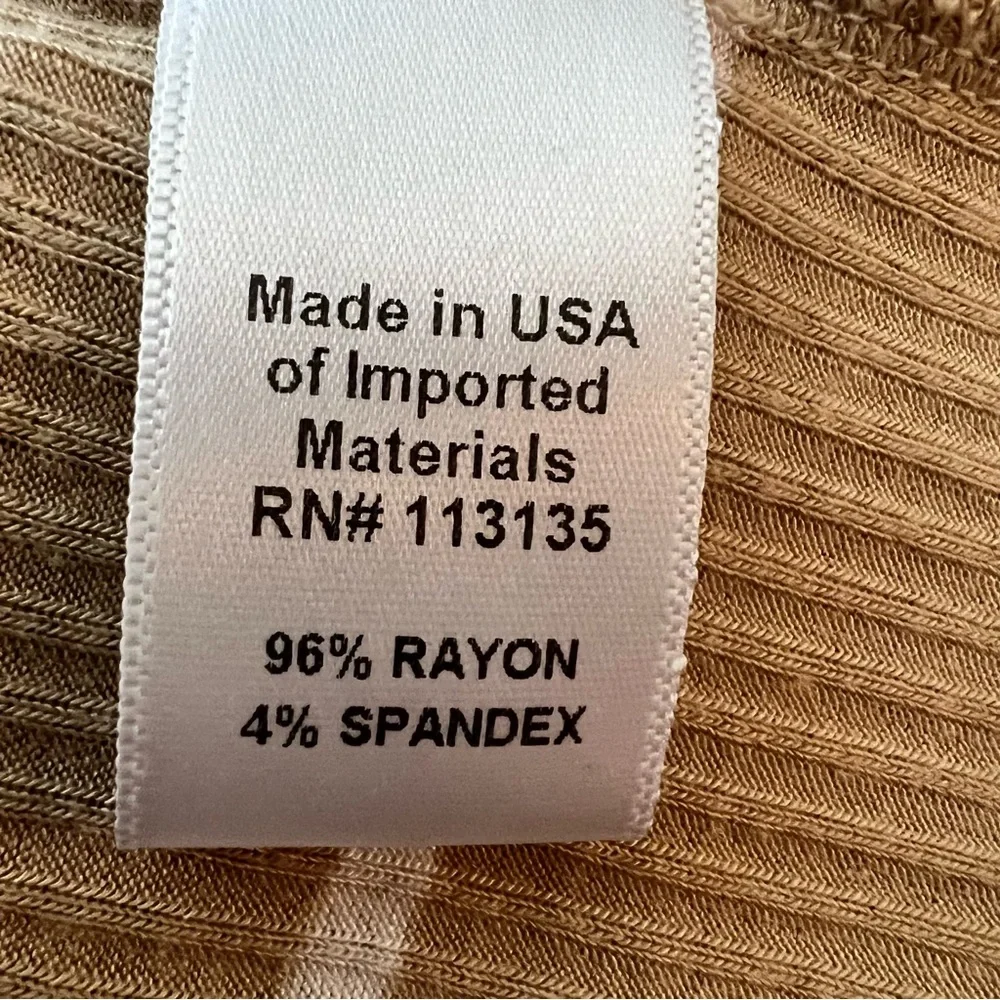 Leo & Nicole long sleeve striped Size S NWOT - Picture 5 of 5